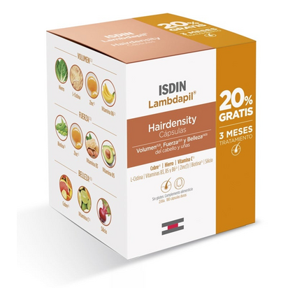 Isdin Lambdapil Hairdensity 180 Cápsulas